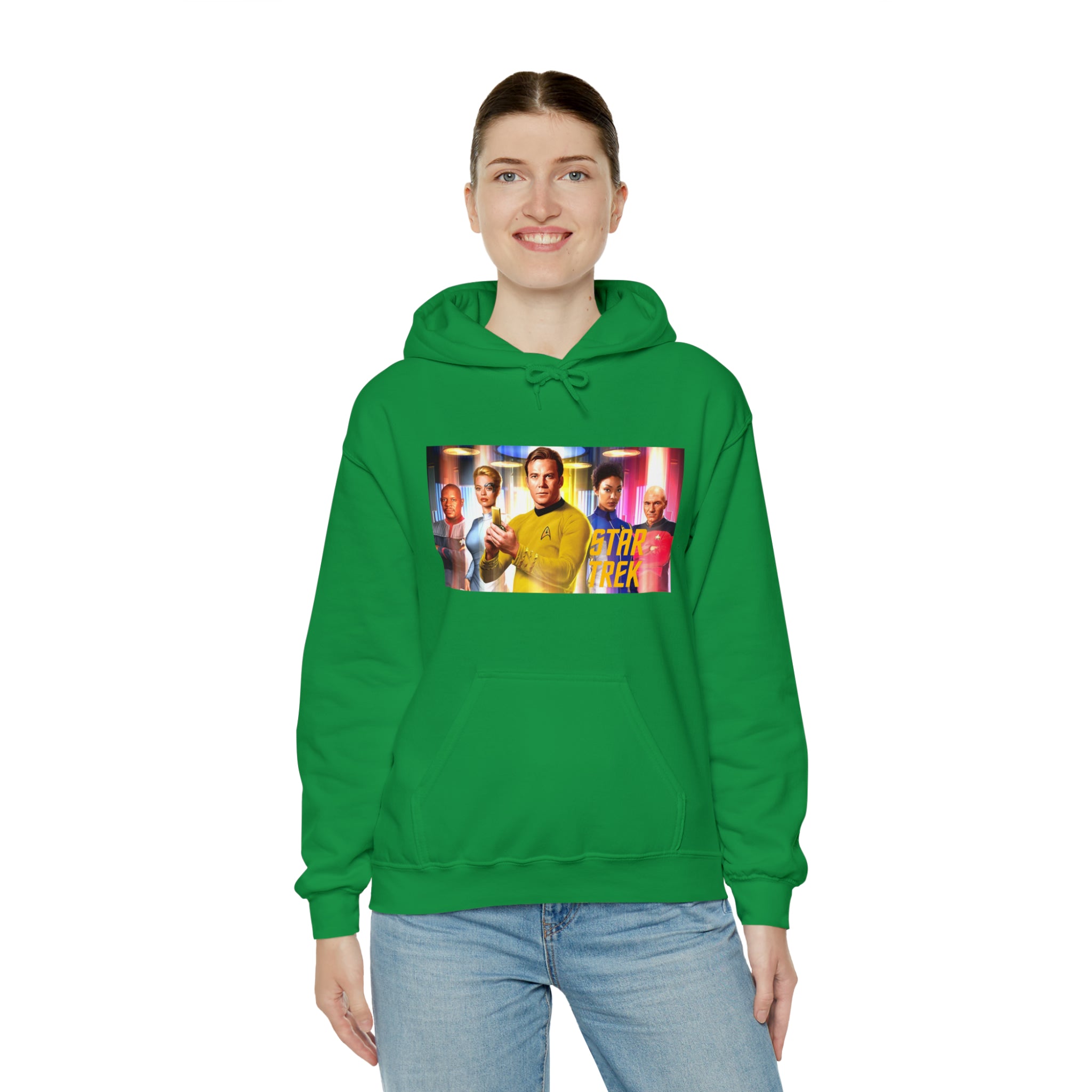 Star Trek- Unisex Heavy Blend™ Hooded Sweatshirt - Creations by Chris and Carlos